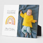 Modern Baby Photo Blue Keepomwille Plaque Fotoplaat (Zijkant)