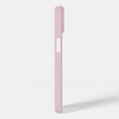 Modern baby roze initiaal minimaal hedendaags Case-Mate iPhone case (Achterkant / Rechts)