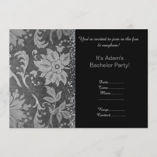 MODERN BACHELOR PARTIJVERZOEKEN DOOR I DOE DESIGN KAART