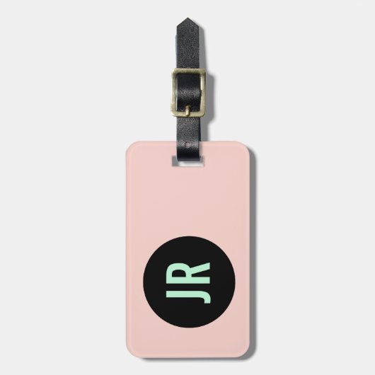 Modern Bagagelabel (Voorkant verticaal)