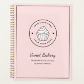 Modern Bakery Pink Custom Logo (Devant)