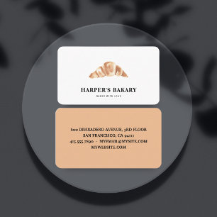 Modern Bakery Professioneel Logo Visitekaartje