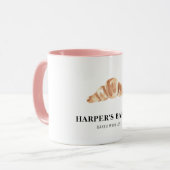 Modern Bakery Professioneel Logo Visitekaartje Mok (Voorkant links)