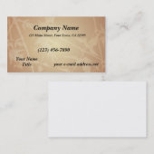 Modern Bamboe Leaves Visitekaartje (Voorkant / Achterkant)