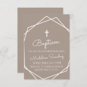 Modern Baptism - Uitnodiging tot uitvinding van Ba (Voorkant / Achterkant)