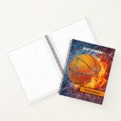 Modern basketbal schetsboek notitieboek (Binnen)