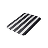 Modern Bathroom Klassiek Zwart-wit Striped Badmat (Gekanteld)