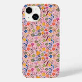 Modern Batik Rose Shadow Case-Mate iPhone 14 Hoesje