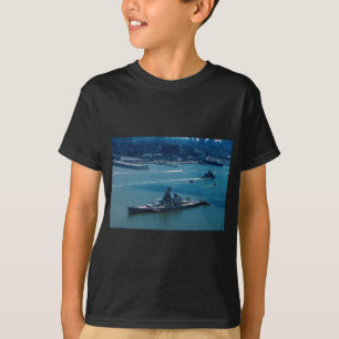 Modern batleship, "USS Wisconsin", New York, VS T-shirt