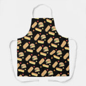 Modern BBQ Confetti Party Schort (Voorkant)