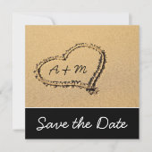 Modern Beach Enregistrer les cartes de dates (Devant)