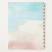 Modern Beach Threadding Wedding Planner (Achterkant)