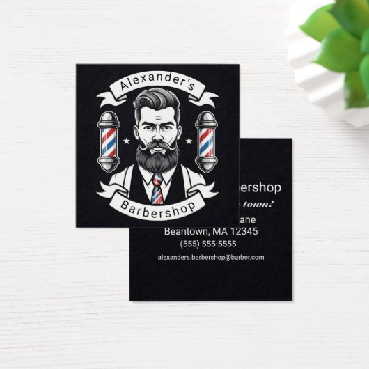 Modern Bearded Man (Bureau)