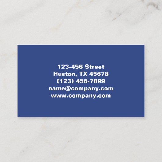 Modern Beauty Manicurist Nail Artist Nail Salon Visitekaartje (Achterkant)