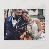 Modern - Bedankt Briefkaarten voor aangepaste brui (Voorkant)