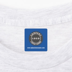 Modern bedrijfslogo en bedrijfswebsite labels