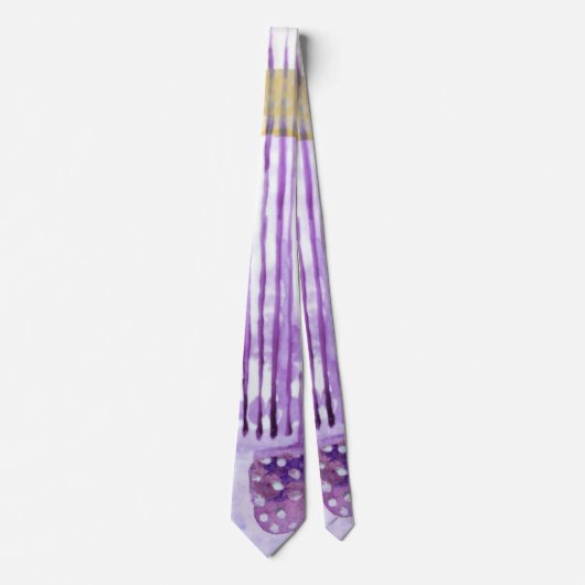 Modern bedrijfspatroon Abstrac Blue Stropdas (Voorkant)