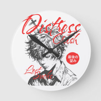 Modern bedrukt T-shirt – stijlvol & trendy grafisc Ronde Klok