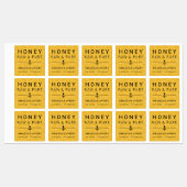 Modern Bee Icon Honey Apiary Labels (Vel)