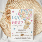 Modern Beer ballonnen jongen of meisje Geslacht on Kaart