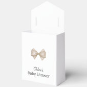 Modern Beige Balloon Boho Baby shower Bedankdoosjes (Open)