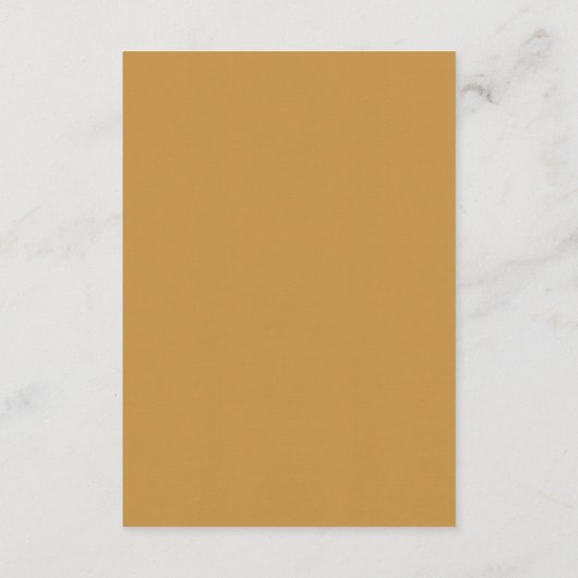 Modern Beige Elegant Script QR Bruiloft RSVP Informatiekaartje (Achterkant)