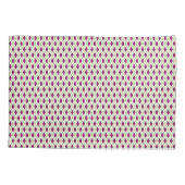 Modern Beige Paars Geometric Argyle Pattern Kussensloop (Achterkant)