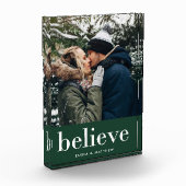 Modern Believe | Uw feestdag Foto op Rich Green (Links)