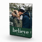 Modern Believe | Uw feestdag Foto op Rich Green (Rechts)