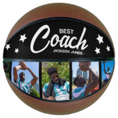 Modern Best Coach 5 Photo Basketbal (Voorkant)