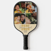 Modern Best Ever Bonus | Fotocollage Pickleball Paddle (Voorkant)