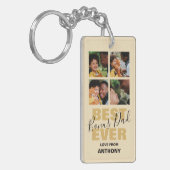 Modern Best Ever Bonus | Fotocollage Sleutelhanger (Voorkant Links)