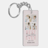Modern Best Ever Bonus Mam | Fotocollage Sleutelhanger (Voorkant Links)