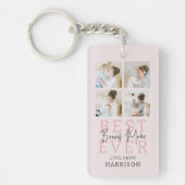 Modern Best Ever Bonus Mam | Fotocollage Sleutelhanger (Voorkant)