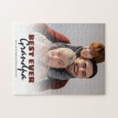 Modern Best Ever Grandpa | Foto Legpuzzel (Horizontaal)