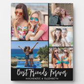 Modern BEST FRIENDS FOREVER 5 Foto Collage Fotoplaat (Voorkant)