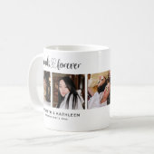 Modern Best Friends Forever 5 Photo Collage Mug (Devant gauche)