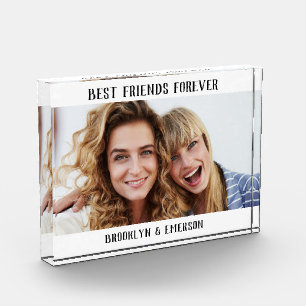Modern Best Friends Forever Photo Block Fotoblokken