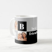Modern Best Friends Foto Koffiemok (Voorkant links)