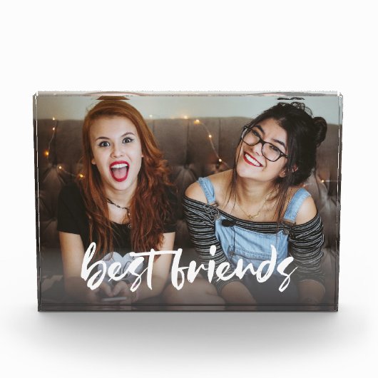 Modern Best Friends Photo Block Fotoblokken (Voorkant)