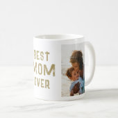 Modern Best Ma Ever Moeder Day Foto Koffiemok (Voorkant rechts)