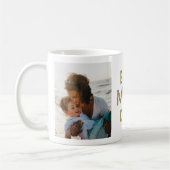 Modern Best Ma Ever Moeder Day Foto Koffiemok (Links)