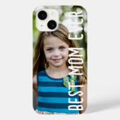 Modern Best Mam Ever Moederdag Photo Hoesje-Mate Case-Mate iPhone Case (Achterkant)