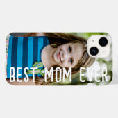 Modern Best Mam Ever Moederdag Photo Hoesje-Mate Case-Mate iPhone Case (Achterkant (horizontaal))