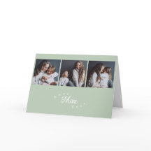 Modern Best Mom Ever 3 Photo Mother's Day