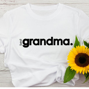 Modern Best Oma Basic Vrouw T-shirt