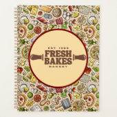 Modern Best Pizza In Town Professional  Planner (Voorkant)