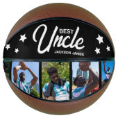 Modern Best Uncle 5 Photo Basketbal (Voorkant)