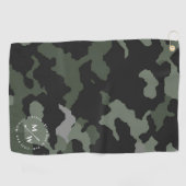 MODERN BESTE DAD VAN PAR GOLF VADERDAG CAMO GOLFHANDDOEK (Horizontaal)