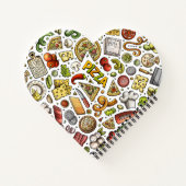 Modern Beste Pizza In De Stad Professioneel Notitieboek (Achterkant)